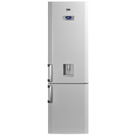 Combina frigorifica Beko DBK 386 WDR+, 325 l, Clasa A+, H 201 cm, Dispenser apa, Alb