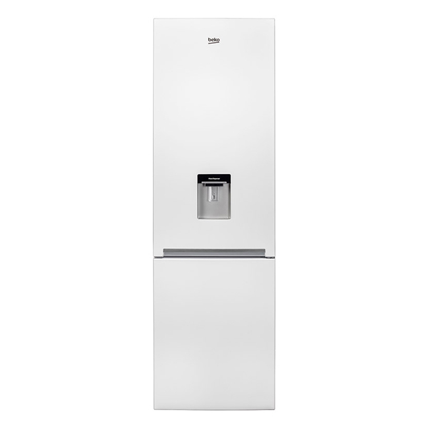 Combina frigorifica Beko RCSA400K20DW, 377 l, Clasa A+, BlueLight, Dozator apa, H 201 cm, Alb