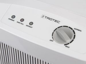 Trotec TTK 50 E panou de control