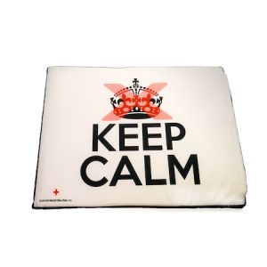 Covor dezinfectie cu husa detasabila, 67 x 50 cm, Aztec, Keep Calm